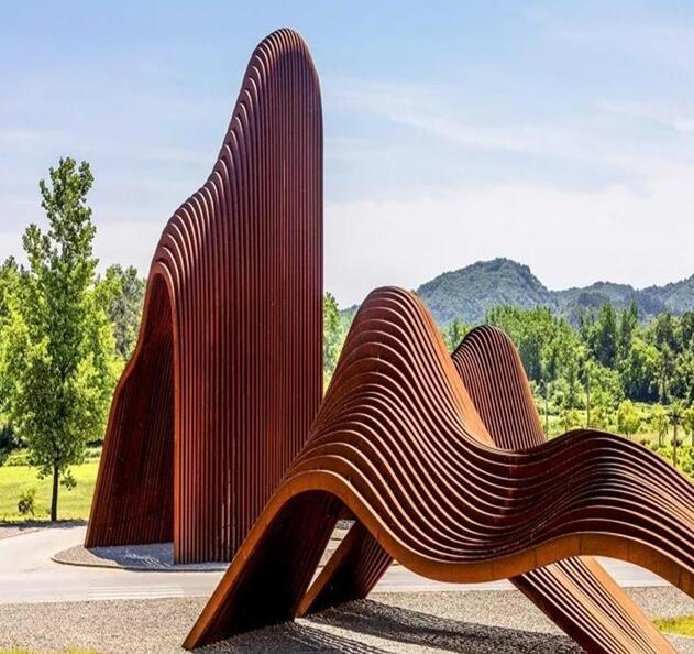 普陀锈钢板造型